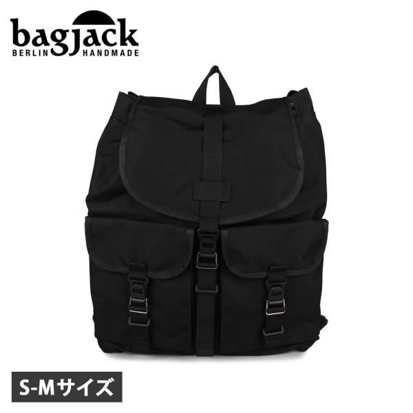 bagjack バッグジャック リュック バッグ バックパック メンズ レディース 10L 24L 軽量 Sサイズ Mサイズ TRINKR BAG ブラック 黒