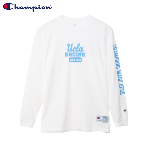 チャンピオン Champion Tシャツ 長袖 ロンT カットソー バスケットボール ウェア メンズ レディース LONG SLEEVE T-SHIRT C3-CB462