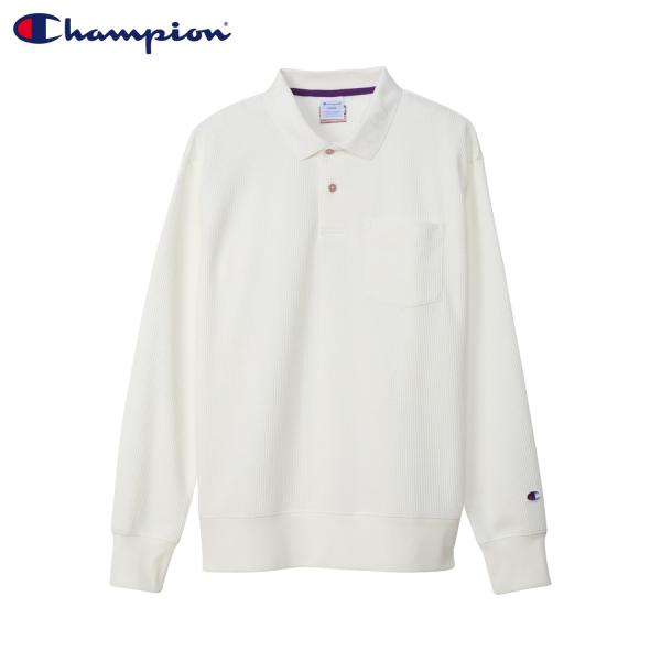 チャンピオン Champion ポロシャツ 長袖 ゴルフウェア メンズ レディース 速乾 UVカット 通気性 軽量 スポーツ ジム C3-CG403