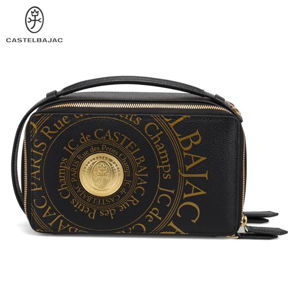 CASTELBAJAC カステルバジャック　ボストンバッグ　ブラック CASTELBAJAC カステルバジャック セカンドバッグ クラッチバッグ