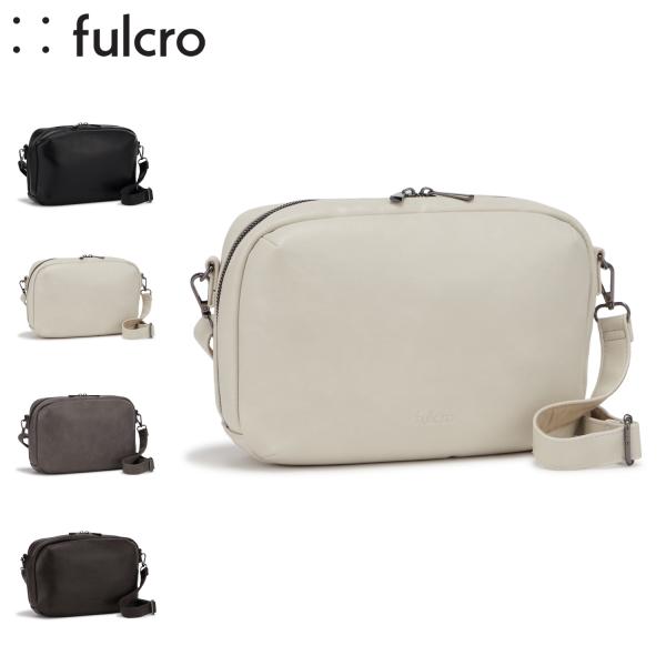 フルクロ fulcro バッグ ショルダーバッグ メンズ レディース 4L 斜めがけ 大人 軽量 小さめ ブラック アイボリー ベージュ ブラウン 黒 FCA-1009