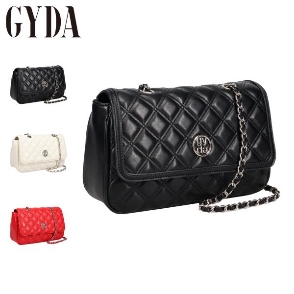 GYDA ジェイダ バッグ ショルダーバッグ レディース 軽量 斜めがけ ブラック ホワイト レッド 黒 白 GY-B354 GYDA（ジェイダ） バッグ ショルダーバッグ レディース 斜めがけ 軽量