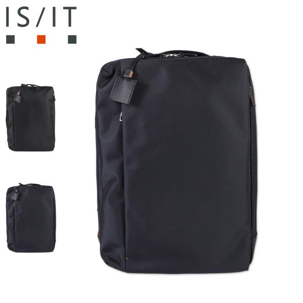 IS/IT イズイット リュック バッグ バックパック ビジネスバッグ ラップトップ メンズ 撥水 LAPTOP 929702 IS/IT（イズイット） リュック バッグ デイパック ビジネスバッグ