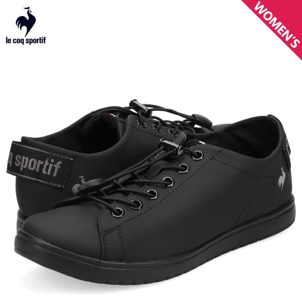 ルコック スポルティフ le coq sportif スニーカー LA アルマ T+R SM レディース 軽量 LA ALMA T+R SM ブラック 黒 LU5SRS05LZ le coq sportif（ルコックスポルティフ） ルコック スポルティフ