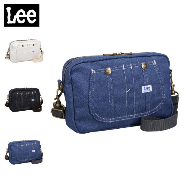 Lee リー バッグ ショルダーバッグ メンズ レディース 斜めがけ 軽量 小さめ KATE ホワイト ネイビー ブルー 白 320-5023 爆買