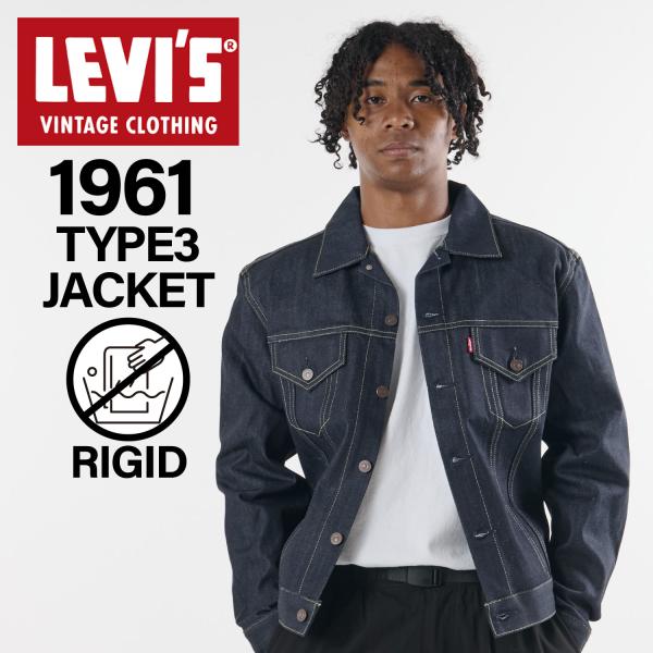 リーバイス ビンテージ クロージング LEVIS VINTAGE CLOTHING Gジャン ジャケット トラッカージャケット メンズ ORGANIC 1961 TYPE3 74998-0003