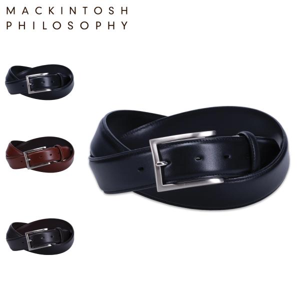 マッキントッシュ フィロソフィー MACKINTOSH PHILOSOPHY ベルト レザーベルト メンズ 本革 ビジネス 8090123 MACKINTOSH PHILOSOPHY（マッキントッシュフィロソフィー