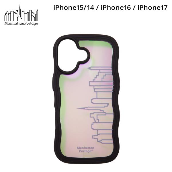 マンハッタンポーテージ Manhattan Portage iPhone17 16 15 14 スマホケース 携帯 アイフォン ウェーブ ハイブリッド メンズ レディース
