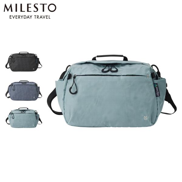 MILESTO（ミレスト） ショルダーバッグ メンズ レディース 軽量 撥水