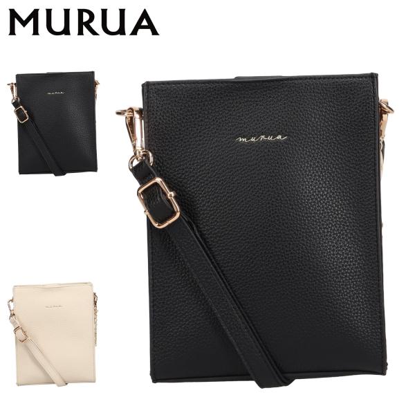 MURUA（ムルーア） ショルダーバッグ ミニ メタルチェーン レディース