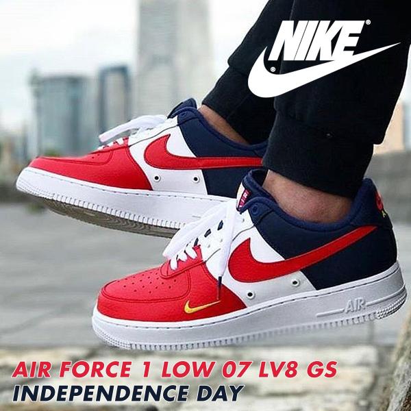 ナイキ Nike エアフォース1 07 Lv8 レディース スニーカー Air Force 1 Low Gs Independence Day 0438 603 靴 エレべート レッド Buyee Buyee 提供一站式最全面最專業現地yahoo Japan拍賣代bid代拍代購服務 Bot Online