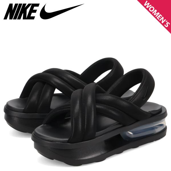 ナイキ NIKE ウィメンズ エアマックスアイラ ストラップサンダル レディース 厚底 W AIR MAX ISLA SANDAL ブラック 黒 FJ5929-003