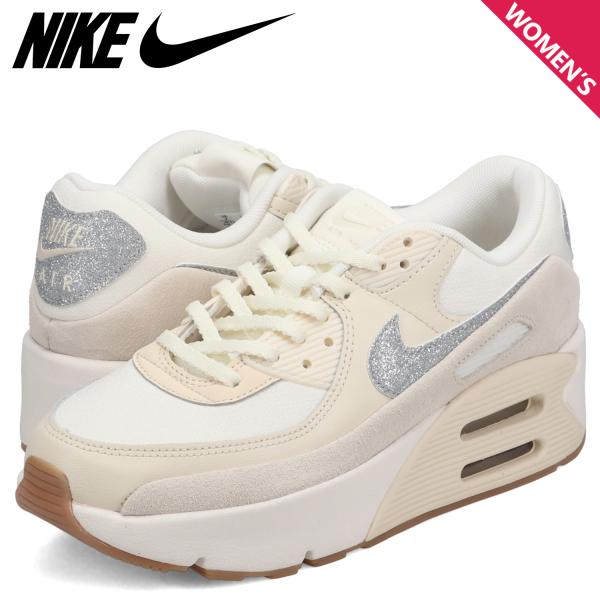 爆買【スニーカーフリークから高い人気を得るブランド NIKE】アイコニックなAir Max 90のDNAを継承しながら、ミッドソールを大胆に二段重ねにしたスタック構造が特徴の「LV8 SE」モデル。セイルとライトクリームの柔らかなワントーン...