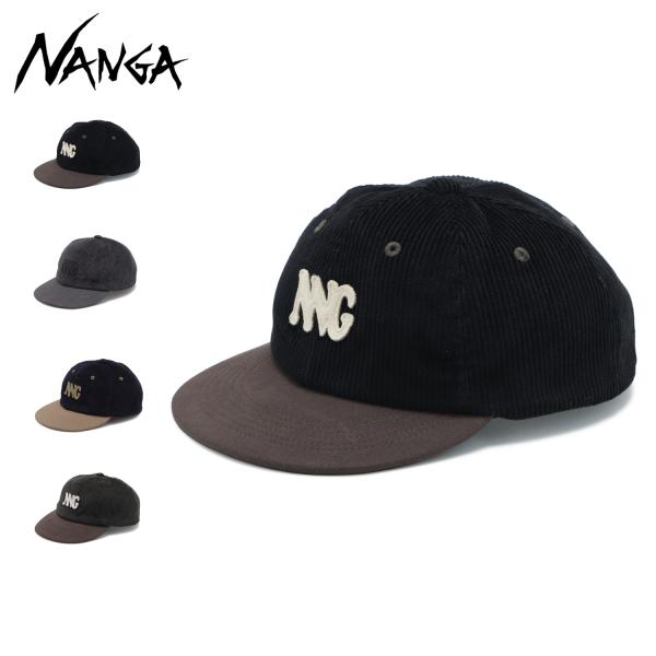 NANGA ナンガ キャップ 帽子 コーデュロイ NNG ロゴキャップ メンズ レディース CORDUROY NNG LOGO CAP N2620-3A068A