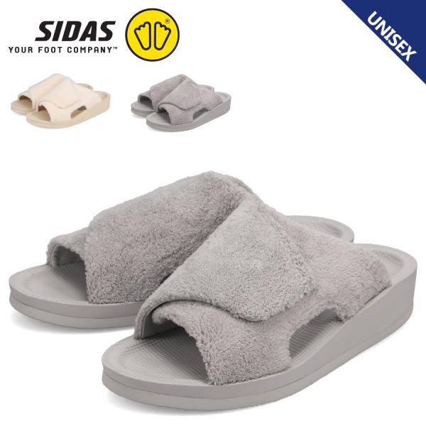 SIDAS シダス ウチッパ タオル リカバリーサンダル ルームシューズ スリッパ 一般医療機器 足腰の悩み改善 調節可能 疲労回復 血行 202600