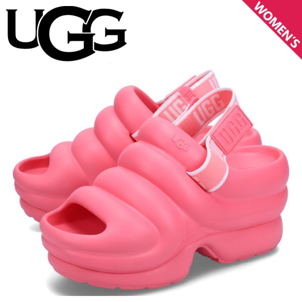 UGG フラットサンダル ピンク サイズ6 | downtownissaquah.com