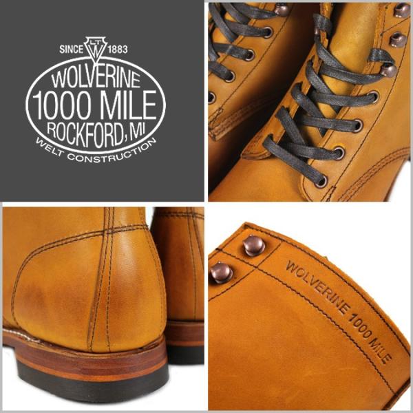 ウルヴァリン WOLVERINE メンズ 1000マイル ブーツ 1000MILE BOOT D ...