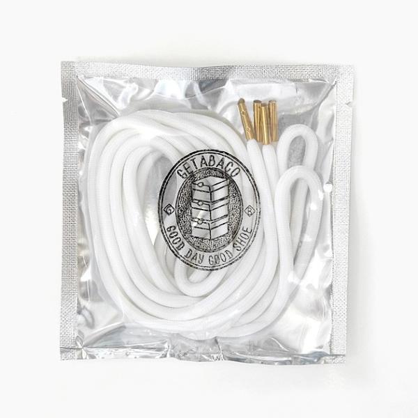 Getabaco 靴ひも Metaltip Rope Laces White Gold ゲタバコ ロープレース メタルチップ シューレース ホワイト ゴールド 白 金 日本製 丸紐 くつひも スニーカー Buyee Buyee Japanischer Proxy Service Kaufen Sie Aus Japan