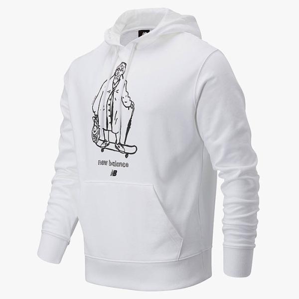 新品未使用new balance 2024即完売人気千鳥柄パーカー17800円 sneaker-bouz_mt03554wt