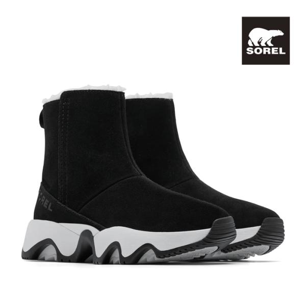 美品！SOREL（ソレル）ショートブーツ 24cm SOREL（ソレル） 毎日発送 レディース ブーツ SOREL KINETIC IMPACT