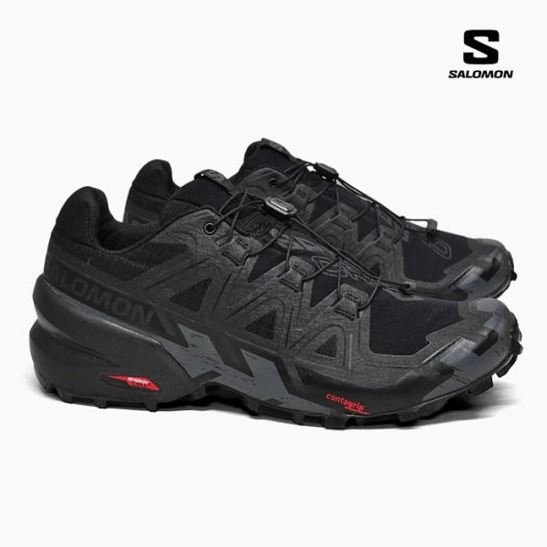毎日発送 サロモン トレイルランニングシューズ メンズ レディース SALOMON SPEEDCROSS 6 M/L41737900 W/L41742800 スピードクロス6 軽量 ハイキングシューズ 黒