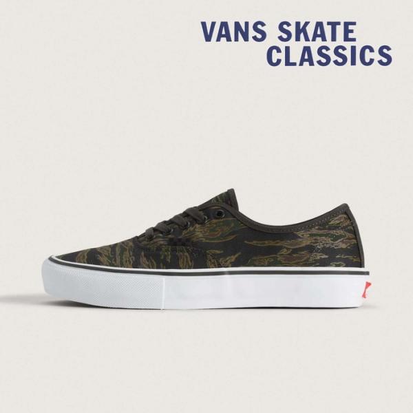 (限定モデル）VANS ULTRACUSH スニーカー ブラック/カモフラージュ VANS（ヴァンズ） バンズ スケート オーセンティック スニーカー