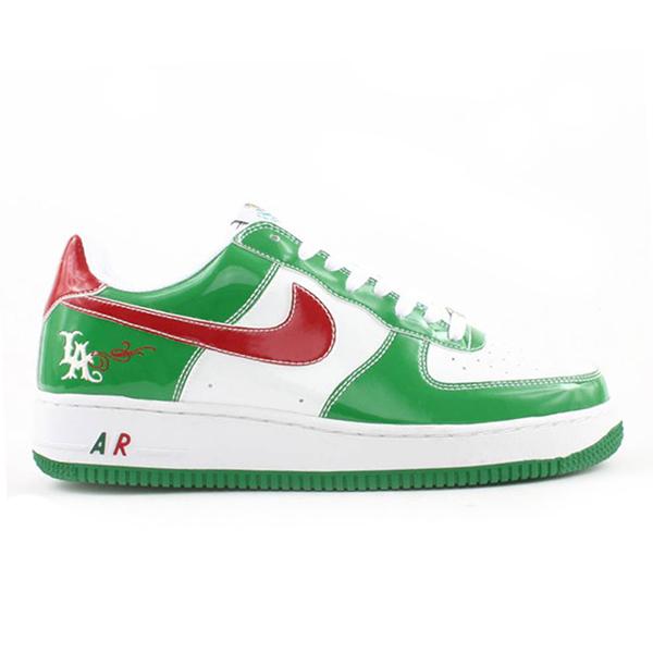 NIKE AIR FORCE 1 LOW MR.CARTOON MEXICO WHT/CLASSIC GREEN-VARSITY RED  306146-131