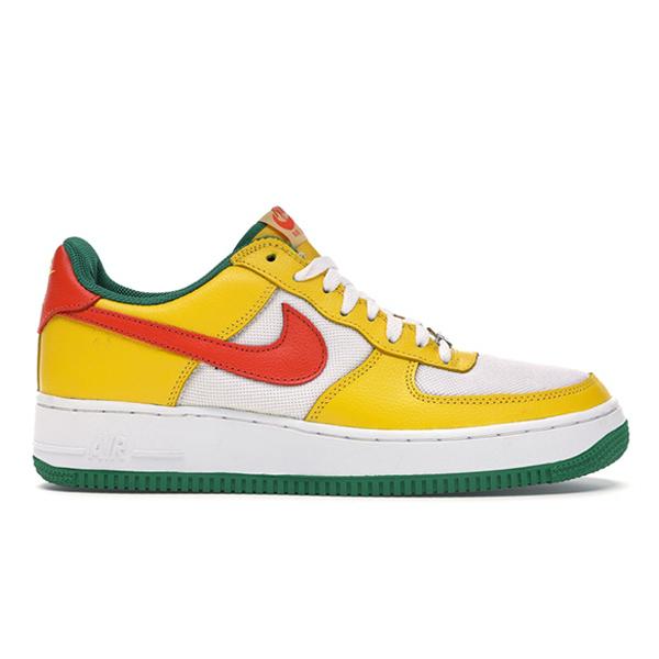 nike air force 1 yellow green