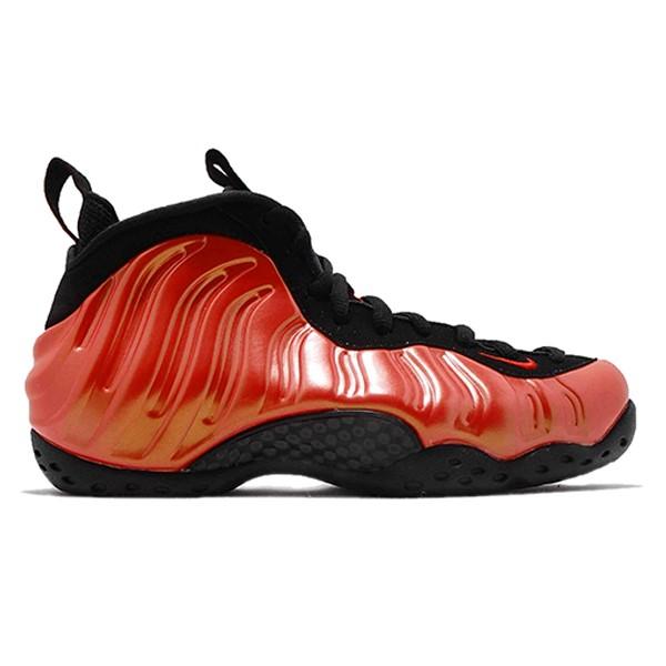 nike air foamposite habanero red