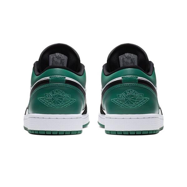 jordan 1 low white black mystic green