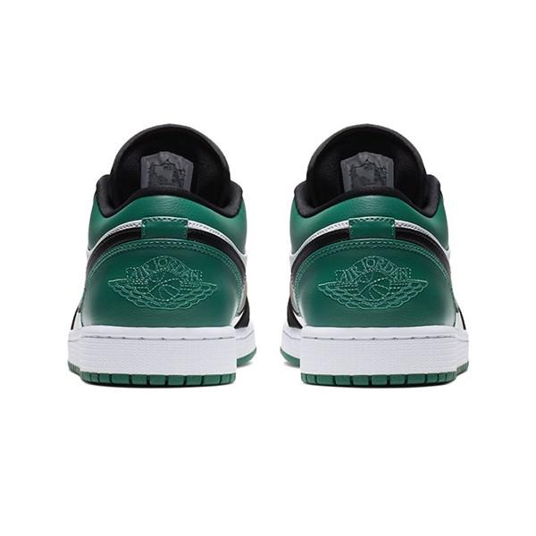 air jordan 1 low white black mystic green