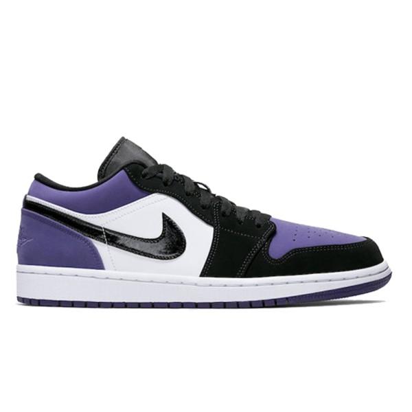 jordan 1 low white to purple