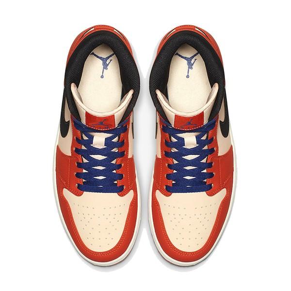nike air jordan 1 mid team orange