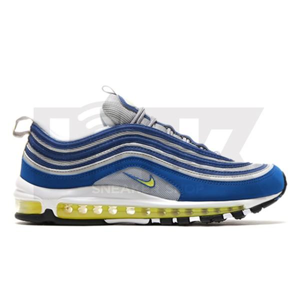 blue and yellow air max 97