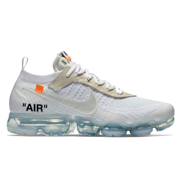 vapormax white and orange