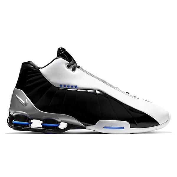 nike shox metallic silver