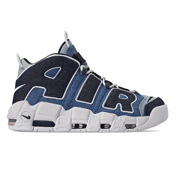 NIKE AIR MORE UPTEMPO 96 QS DENIM WHITE 