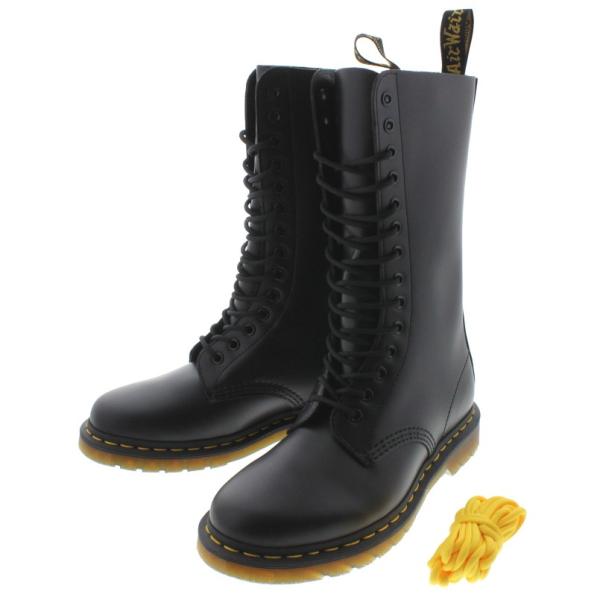 ドクターマーチン 1914 SMOOTH LEATHER HIGH BOOTS BLACK SMOOTH 