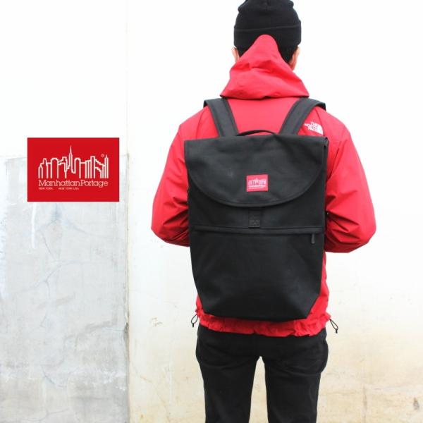 ��� �}���n�b�^���|�[�e�[�W Manhattan Portage �W�F�t�@�[�\�� �}�[�P�b�g �K�[�f�� �o�b�N�p�b�N JEFFERSON MARKET GARDEN BACKPACK �u���b�N 1292 BLK