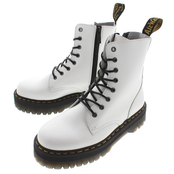 ドクターマーチン JADON SMOOTH LEATHER PLATFORM BOOTS WHITE ドクターマーチン JADON SMOOTH LEATHER PLATFORM BOOTS WHITE