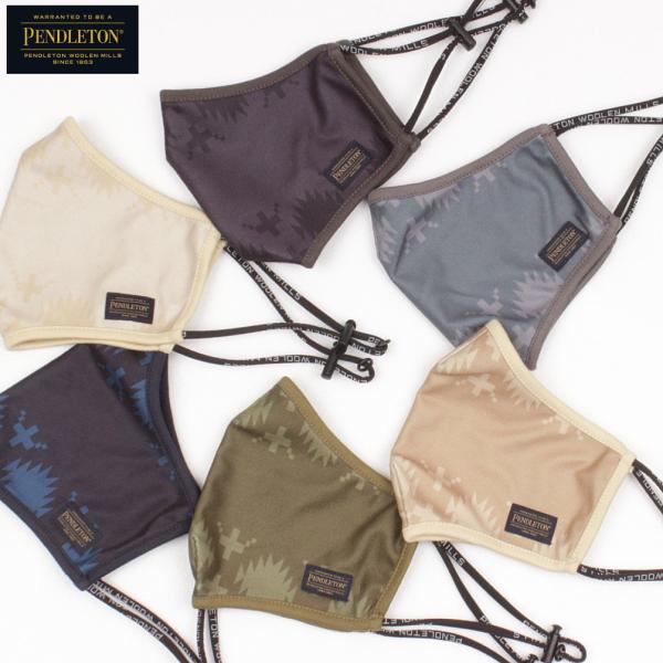mԕiEsnyhg PENDLETON XpC_[bN vg }XN PDT-000-212010 x[W ^ I[u O[ `R[ lCr[