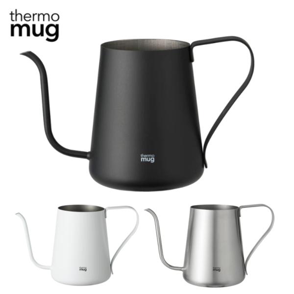 �T�[���}�O thermo mug �c�o�� �h���b�v �|�b�g TSUBAME DRIP POT �z���C�g �u���b�N �V���o�[ T-DP21