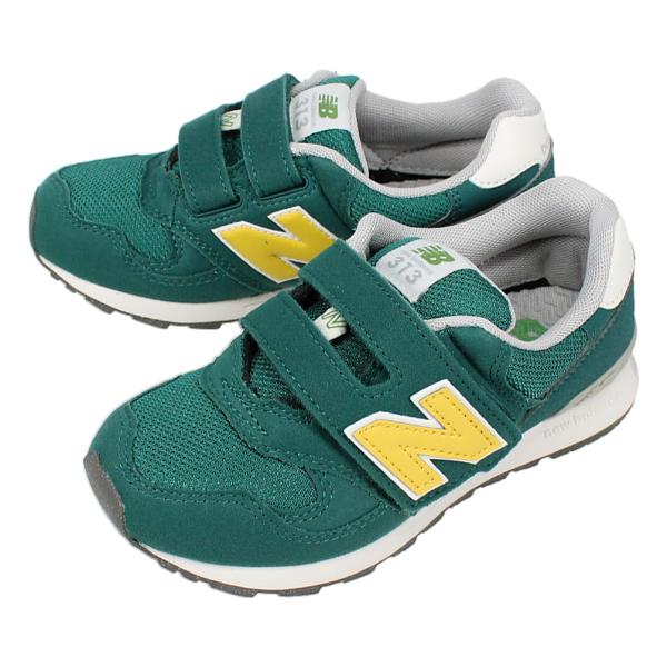 New Balance（ニューバランス） 子供 スニーカー PO313 グリーン JA
