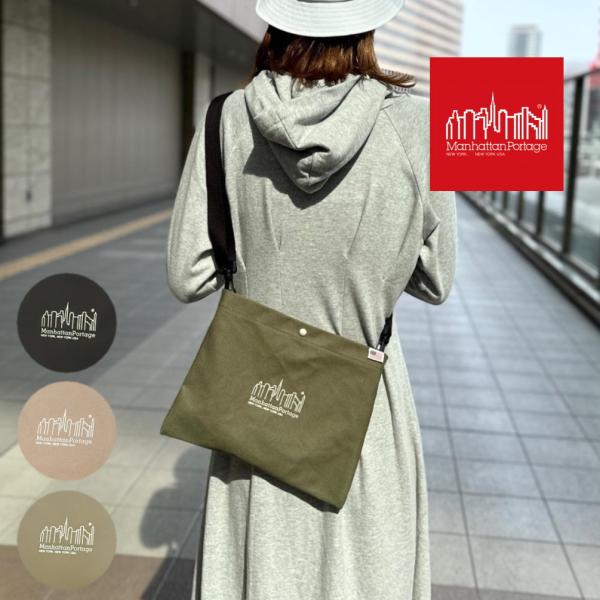定番 マンハッタンポーテージ Manhattan Portage ボタニカル サリバン ショルダーバッグ キャンバス 1487-CNVS ブラック ベージュ オリーブ sneaker-soko_10060301