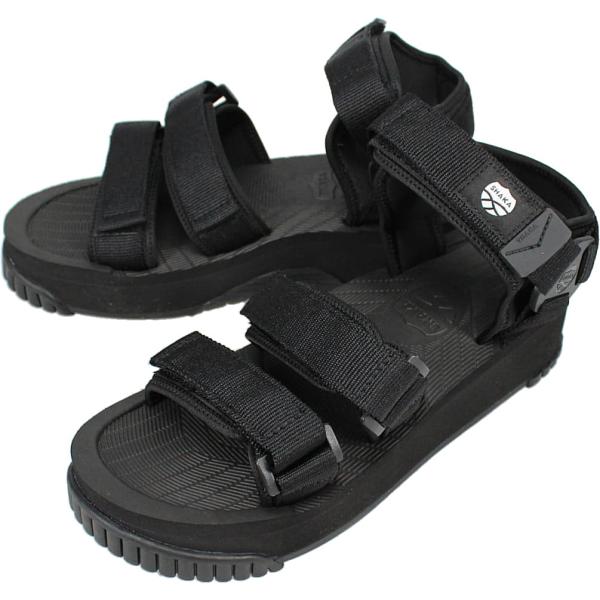 交換送料片道無料 シャカ SHAKA サンダル ネオ バンジー プラットフォーム NEO BUNGY PLATFORM ブラック SK-105 SHAKA（シャカ） 交換送料片道無料 サンダル ネオ バンジー