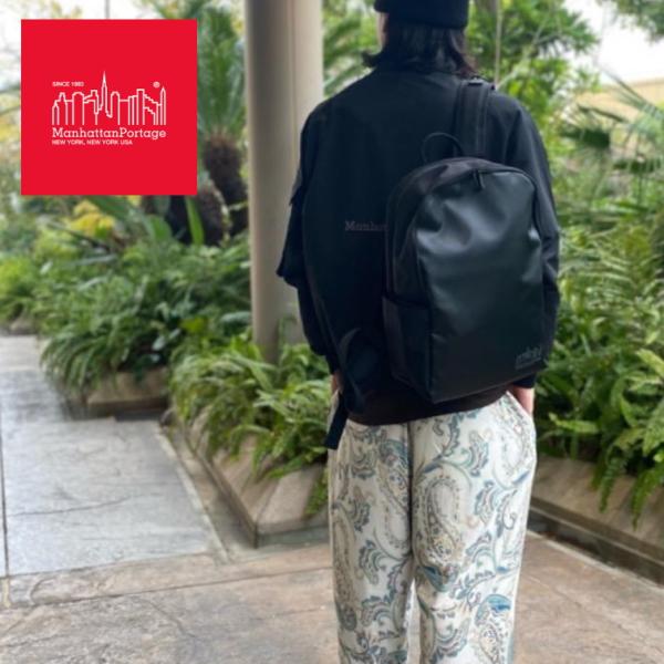マンハッタンポーテージ Manhattan Portage バッグ パシフィック ヴェストリィ バックパック ブラック 2272-HP-WP BLK Manhattan Portage（マンハッタンポーテージ） バッグ パシフィック