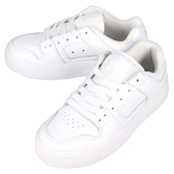 交換送料片道無料 ディーシーシューズ DC SHOES スニーカー ウィメンズ マンテカ フォー プラットフォーム MANTECA 4 PLATFORM ホワイト/ホワイト DW231005 WWO DC SHOES（ディーシーシューズ） 交換送料片道無料 スニーカー