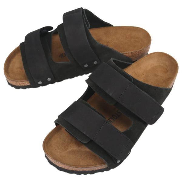 交換送料片道無料 ビルケンシュトック BIRKENSTOCK サンダル ウジ Uji ブラック 1024810 レギュラー幅