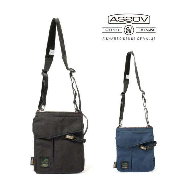 アッソブ AS2OV スタンダード シリーズ サコッシュ STANDARD SERIES SACOCHE  152319 BLACK（10） NAVY（75） アッソブ AS2OV スタンダード シリーズ サコッシュ STANDARD SERIES