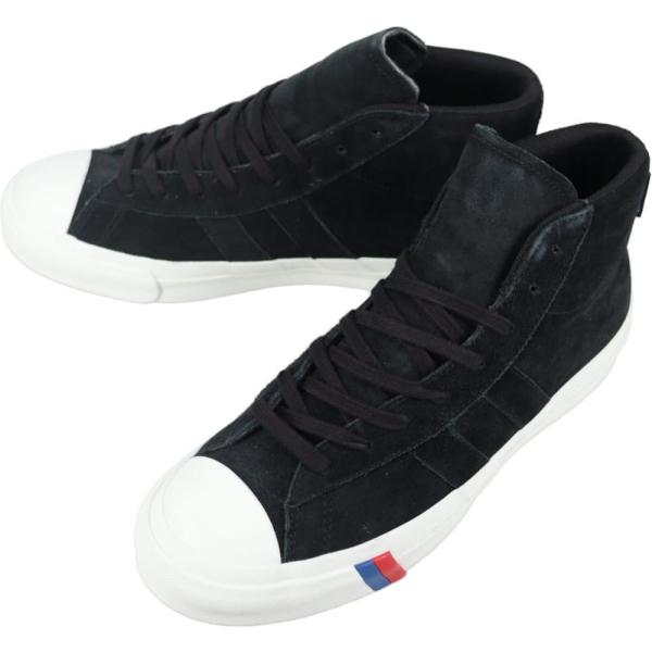 PRO-Keds /  PLUS SUEDE HI WP/ハイカットスニーカー/28cm/ブラック/スウェード/PN1121WP プロケッズ PRO-keds スニーカー ロイヤル プラス スエード ハイ